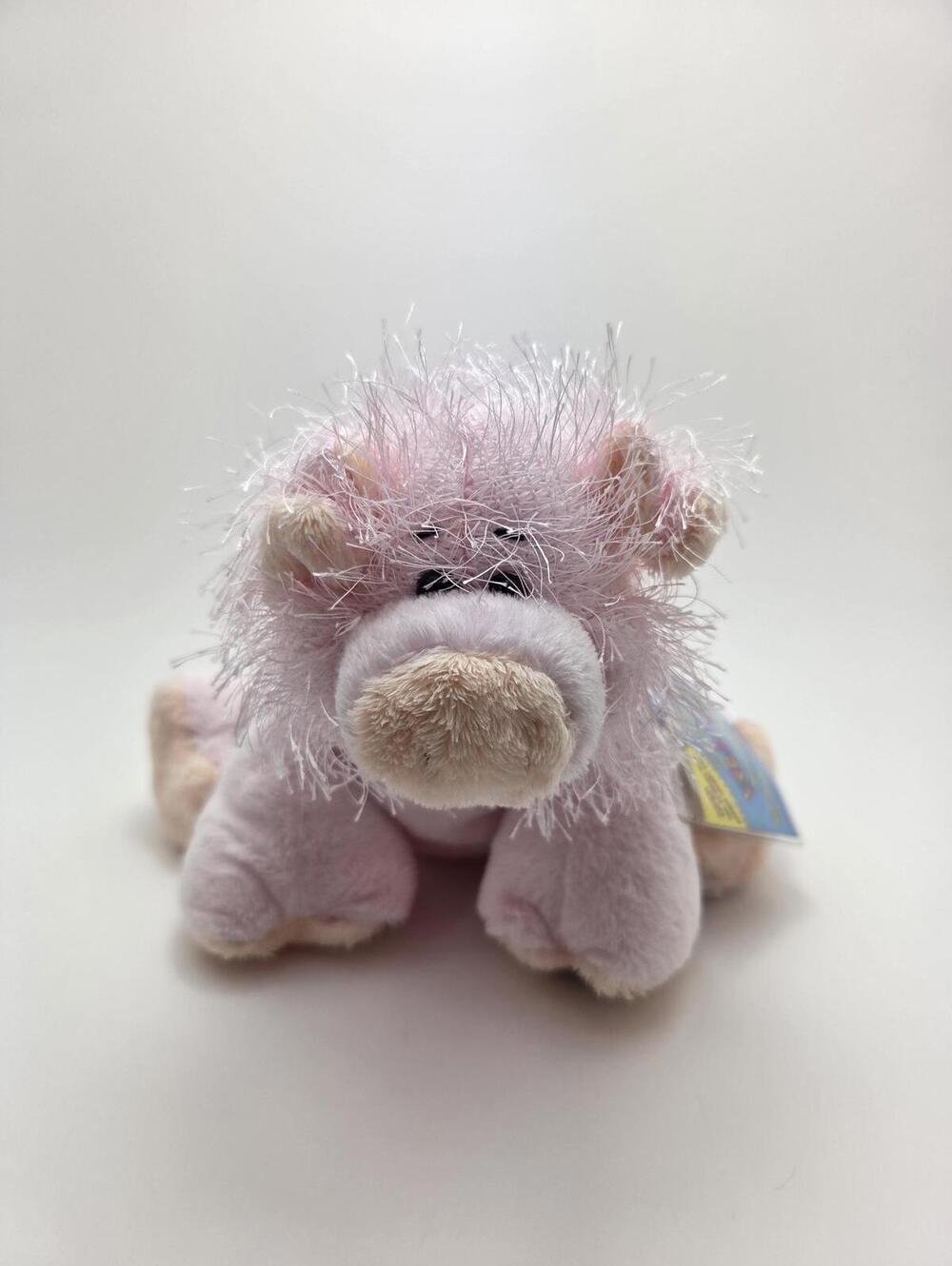 Adorable Vintage Webkinz Pig Plush with Code, Ganz Plush (7 inch)